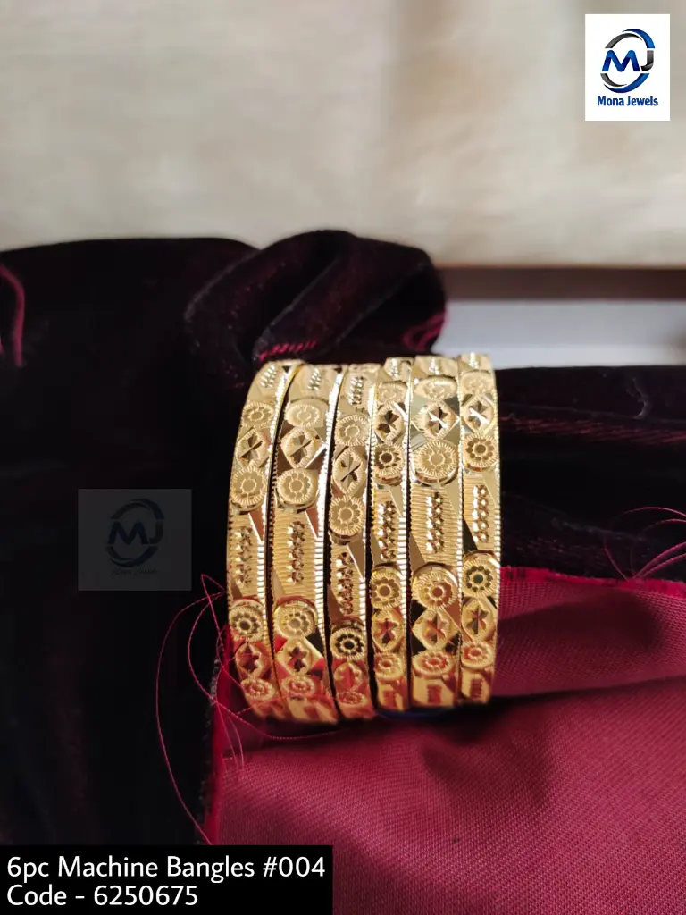 6pc Machine Bangles #004.webp