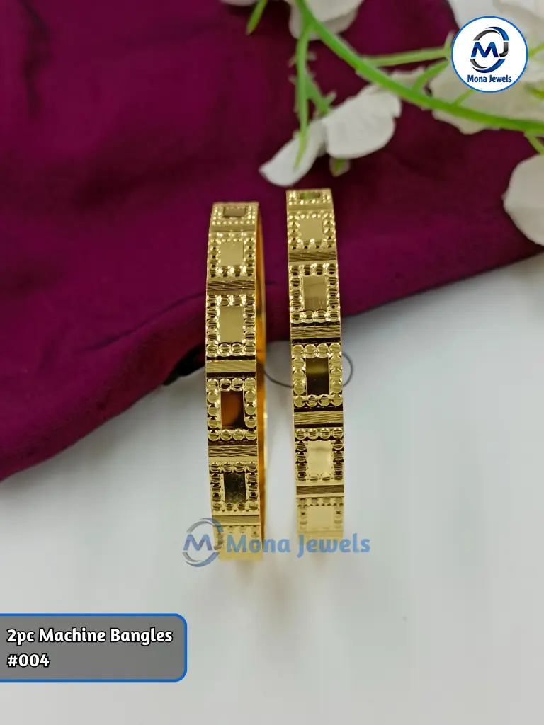 2pc Machine Bangles #004.webp
