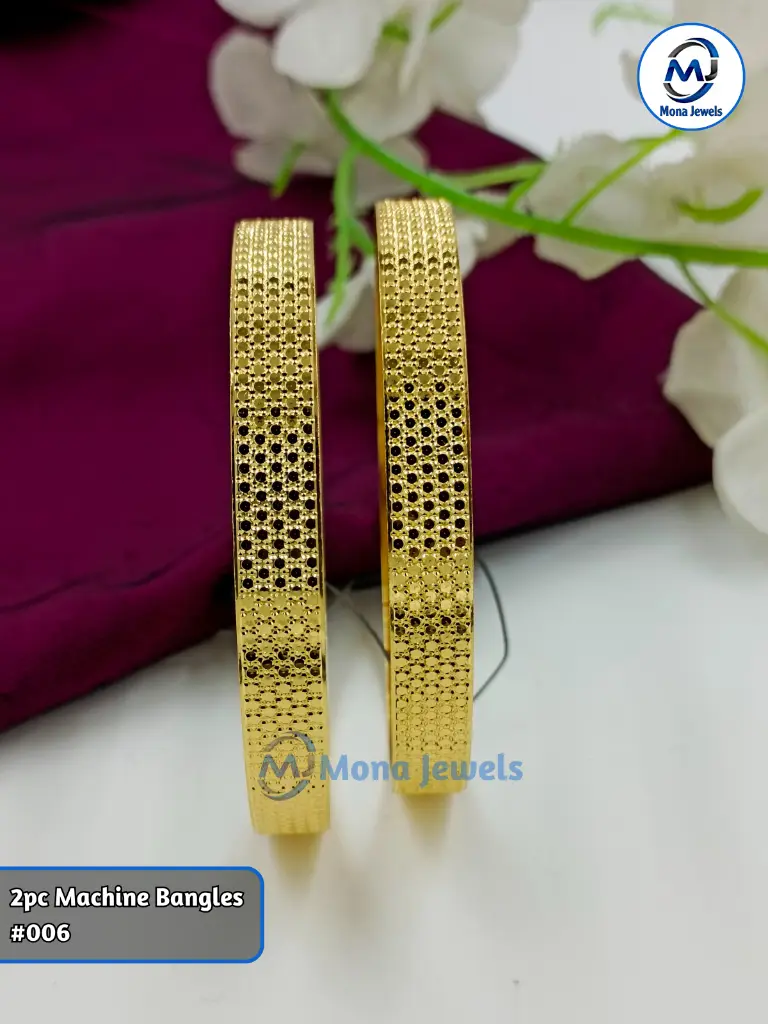 2pc Machine Bangles #006.webp