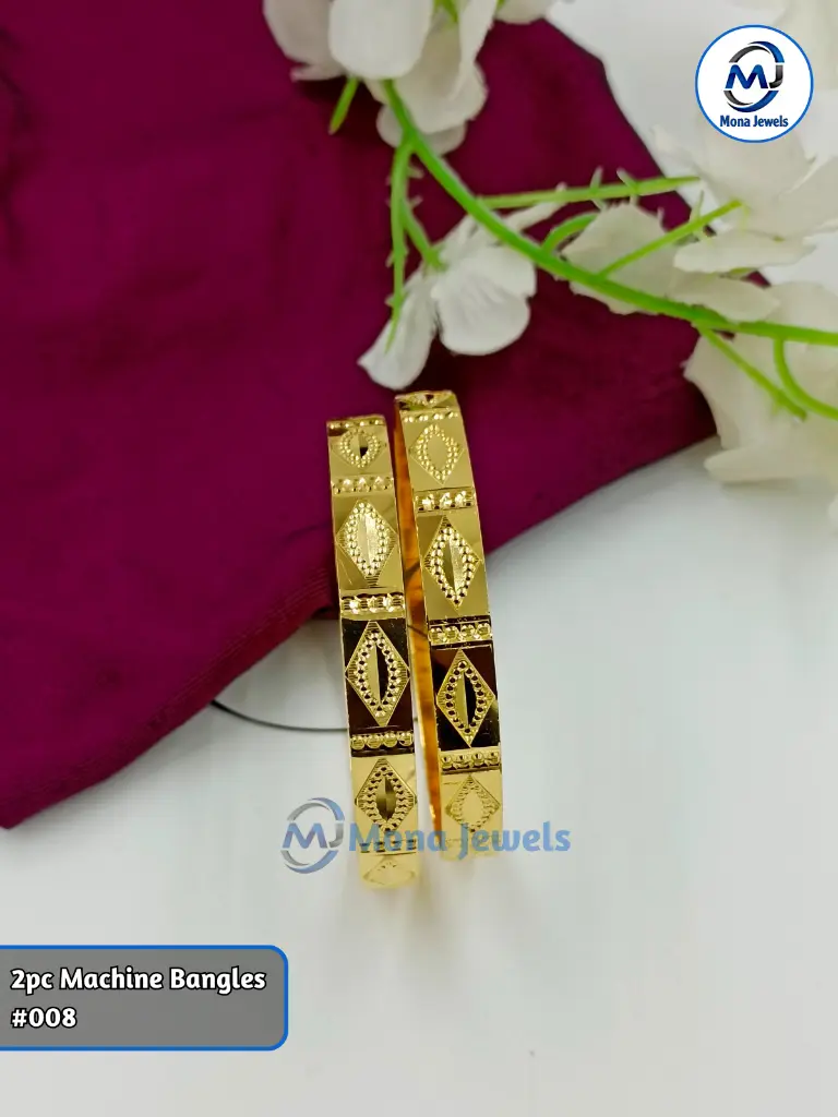 2pc Machine Bangles #008.webp