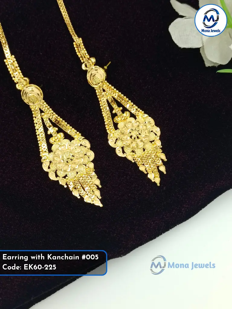 Earring with Kanchain #005.webp