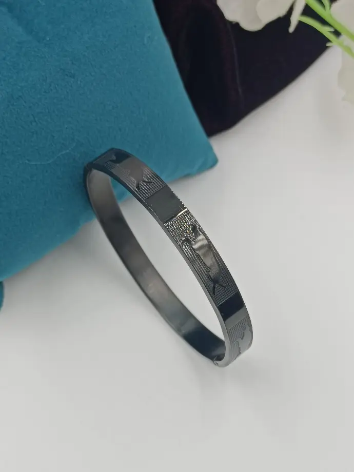 Gents SS Kada - Black