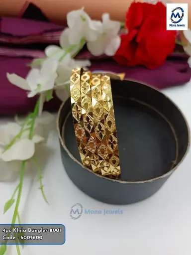 4pc Khila Bangles
