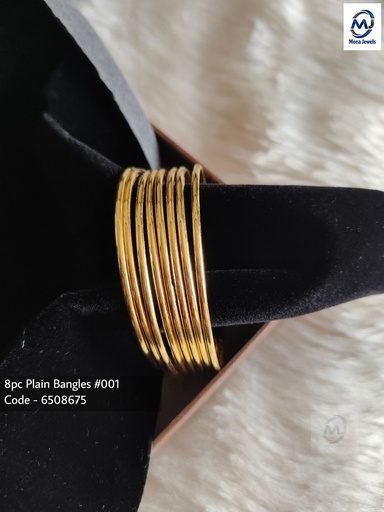 8pc Plain Bangles
