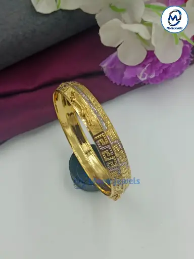 Jaguar Rhodium Punjabi Kada